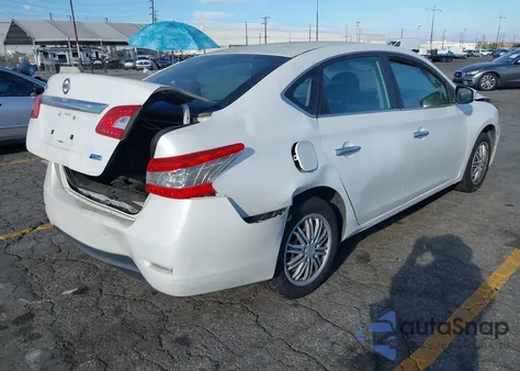 2013 Nissan Sentra S from USA, damaged, VIN 3N1AB7AP8DL776472